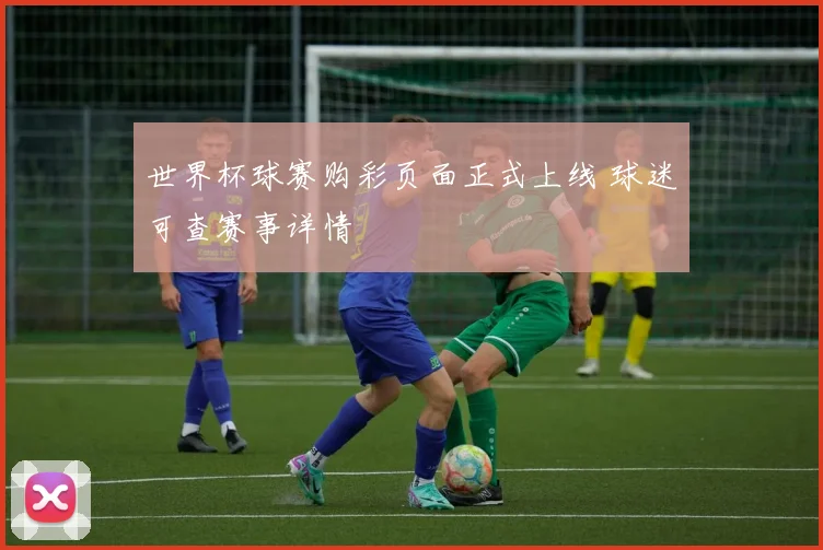 世界杯球赛购彩页面正式上线 球迷可查赛事详情