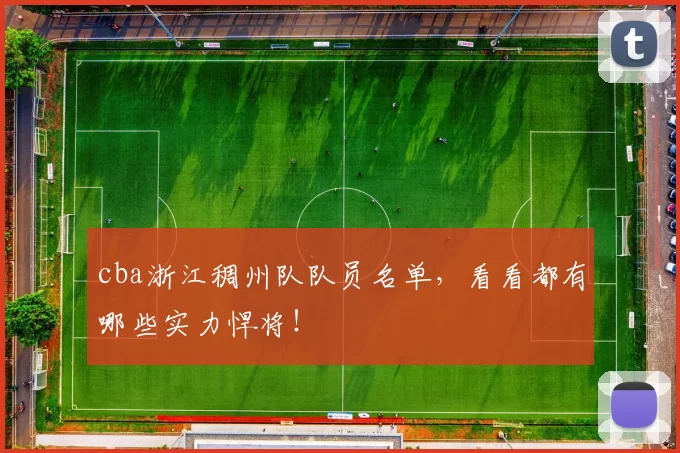 cba浙江稠州队队员名单，看看都有哪些实力悍将！